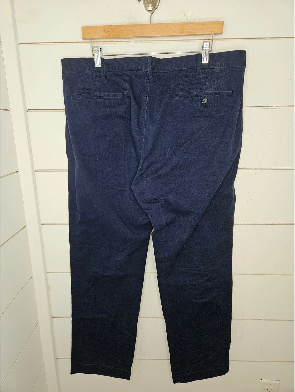 J Crew 38x32 navy blue chino straight leg pants